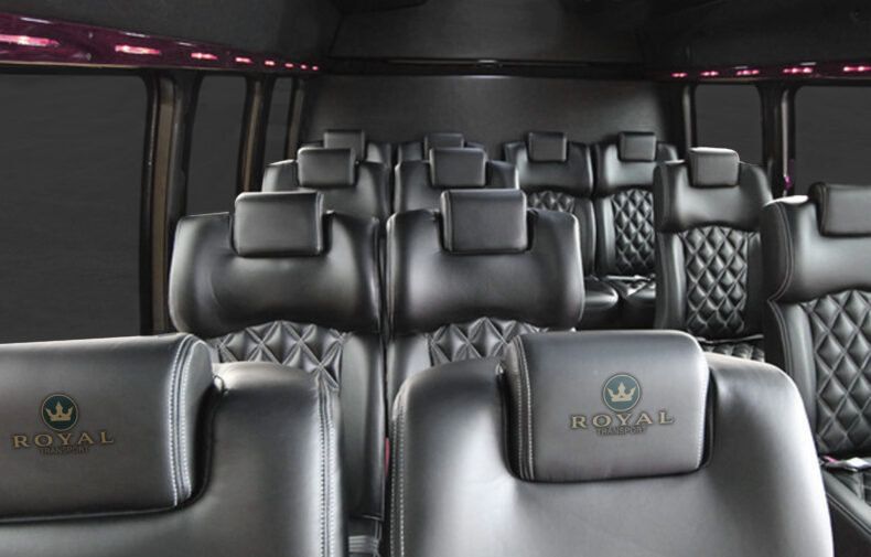 sprinter limo service interior serving in cleveland and miami
