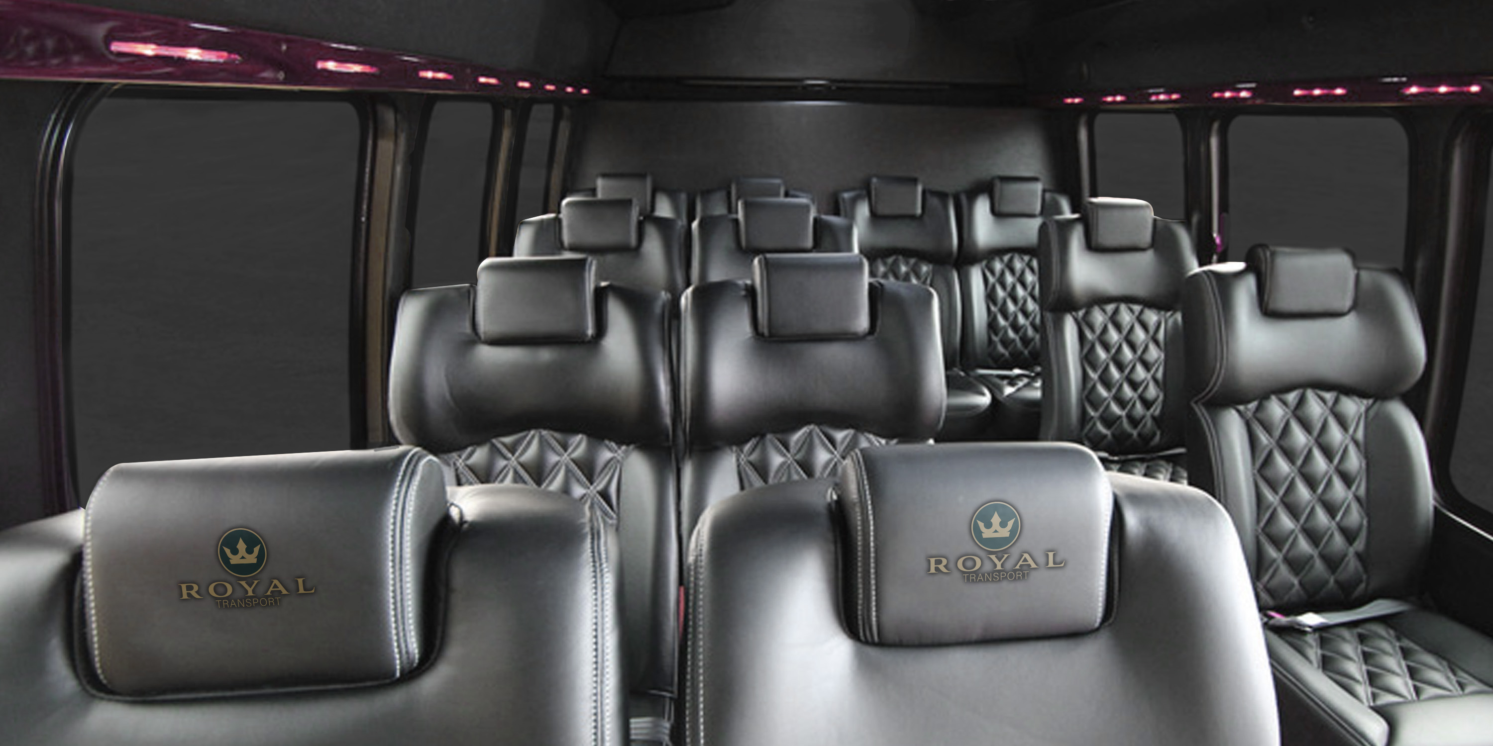 sprinter limo service interior serving in cleveland and miami