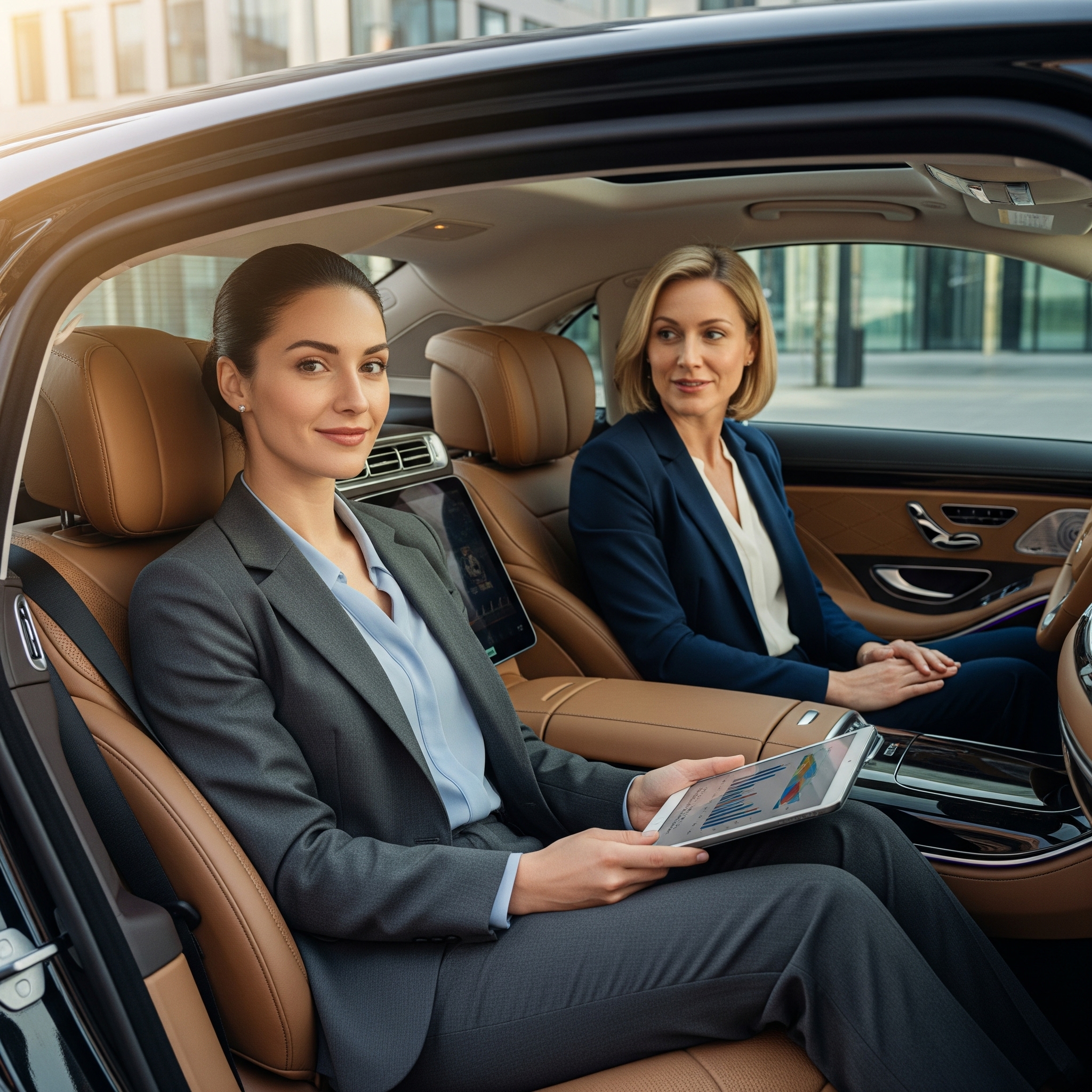 Cleveland corporate limo service with executive sedan