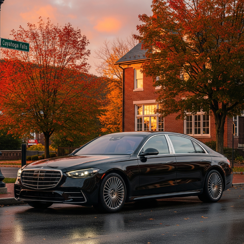 Executive sedan and SUV limo rental Cuyahoga Falls