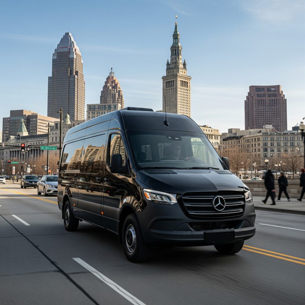 Mercedes Benz Sprinter Limo Service for Group Transportation